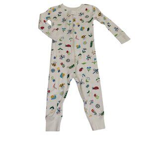 Moon And Back Hanna Andersson Baby/Toddler Zip Pajamas US 2T 2455